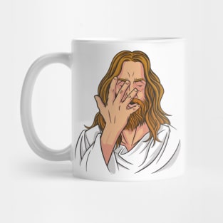 Jesus religion parody Mug